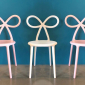 Комплект пластиковых стульев Qeeboo Ribbon Set 2 полипропилен розовый Фото 55