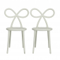 Комплект пластиковых стульев Qeeboo Ribbon Set 2 полипропилен белый Фото 6