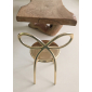 Комплект пластиковых стульев Qeeboo Ribbon Metal Finish Set 2 полипропилен золотистый Фото 15