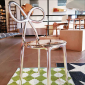 Комплект пластиковых стульев Qeeboo Ribbon Metal Finish Set 2 полипропилен розовое золото Фото 12