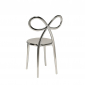 Комплект пластиковых стульев Qeeboo Ribbon Metal Finish Set 2 полипропилен серебристый Фото 10