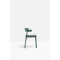 Кресло деревянное PEDRALI Nemea алюминий, ясень, фанера зеленый Фото 4