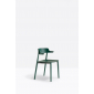 Кресло деревянное PEDRALI Nemea алюминий, ясень, фанера зеленый Фото 6