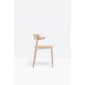 Кресло деревянное PEDRALI Nemea алюминий, ясень, фанера беленый ясень Фото 5