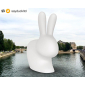 Светильник пластиковый напольный Qeeboo Rabbit OUT полиэтилен полупрозрачный Фото 12