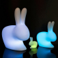 Светильник пластиковый напольный Qeeboo Rabbit OUT полиэтилен полупрозрачный Фото 30