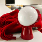 Светильник пластиковый настольный Qeeboo Daisy IN поликарбонат красный, полупрозрачный Фото 8
