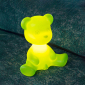 Светильник пластиковый настольный Qeeboo Teddy Boy IN полиэтилен светло-голубой Фото 17