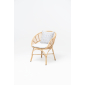 Кресло плетеное с подушками RosaDesign Coconut алюминий, искусственный ротанг, ткань натуральный, белый Фото 2