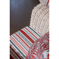 Комплект плетеной лаунж мебели RosaDesign Zante тик, алюминий, роуп, ткань натуральный, белый, серый Фото 5