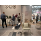 Кресло плетеное Scab Design Lisa Filo Nest сталь, роуп, ткань sunbrella лен, полуночный, лед Фото 17