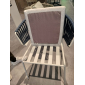 Кресло плетеное с подушкой Scab Design Lisa Filo Nest сталь, роуп, ткань sunbrella лен, полуночный, лед Фото 18