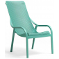 Лаунж-кресло пластиковое Nardi Net Lounge стеклопластик ментоловый Фото 1