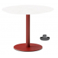 Подстолье металлическое PEDRALI Blume Table чугун, алюминий красный Фото 1