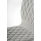 Кресло для руководителя Kastel Kruna Plus Rhomboidal алюминий, сталь, искусственная кожа Фото 5