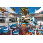 Комплект пластиковых стульев Nardi Bora Bistrot Set 2 стеклопластик голубой Фото 5