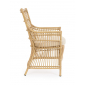 Кресло плетеное с подушкой Garden Relax Adelma алюминий, искусственный ротанг, олефин натуральный, бежевый Фото 3