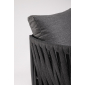 Лаунж-кресло плетеное с подушками Garden Relax Jacinta алюминий, роуп, олефин антрацит, серый Фото 6