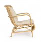 Лаунж-кресло плетеное с подушками Garden Relax Florisel алюминий, искусственный ротанг, олефин натуральный, бежевый Фото 3