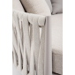 Лаунж-лежак плетеный с подушками Garden Relax Jacinta алюминий, роуп, олефин серый Фото 6