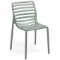 Комплект пластиковых стульев Nardi Doga Bistrot Set 2 стеклопластик мятный Фото 4