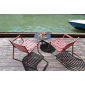 Комплект пластиковых кресел Nardi Doga Relax Set 4 стеклопластик марсала Фото 11