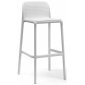 Комплект пластиковых барных стульев Nardi Lido Set 4 стеклопластик белый Фото 4