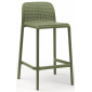 Комплект пластиковых полубарных стульев Nardi Lido Mini Set 2 стеклопластик агава Фото 4