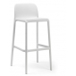 Комплект пластиковых барных стульев Nardi Faro Set 4 стеклопластик белый Фото 4