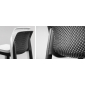 Комплект пластиковых полубарных стульев Nardi Net Stool Mini Set 4 стеклопластик антрацит Фото 5