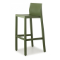 Комплект пластиковых барных стульев Scab Design Kate Set 4 технополимер зеленый Фото 3