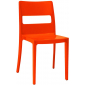 Комплект пластиковых стульев Scab Design Sai Set 4 стеклопластик оранжевый Фото 3
