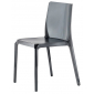 Комплект прозрачных стульев PEDRALI Blitz Set 4 поликарбонат серый Фото 4