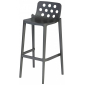 Комплект пластиковых барных стульев Gaber Isidoro 76 Set 2 металл-полимер серый Фото 4
