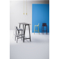 Комплект пластиковых барных стульев Gaber Isidoro 76 Set 2 металл-полимер серый Фото 5