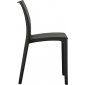 Комплект пластиковых стульев Siesta Contract Maya Set 4 пластик черный Фото 6
