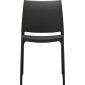 Комплект пластиковых стульев Siesta Contract Maya Set 4 пластик черный Фото 7