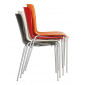 Комплект пластиковых стульев Siesta Contract Mio Set 2 сталь, полипропилен черный Фото 10