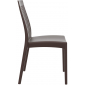 Комплект пластиковых стульев Siesta Contract Soho Set 4 стеклопластик коричневый Фото 5