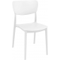 Комплект пластиковых стульев Siesta Contract Monna Set 2 стеклопластик белый Фото 4