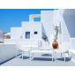 Комплект пластиковых лаунж кресел Siesta Contract Sky Lounge Set 2 стеклопластик, полипропилен белый Фото 12