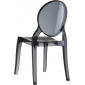Комплект прозрачных стульев Siesta Contract Elizabeth Set 2 поликарбонат черный Фото 6