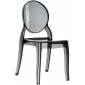 Комплект прозрачных стульев Siesta Contract Elizabeth Set 2 поликарбонат черный Фото 5