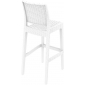 Комплект пластиковых барных стульев Siesta Contract Jamaica Set 2 стеклопластик белый Фото 6