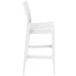 Комплект пластиковых барных стульев Siesta Contract Jamaica Set 4 стеклопластик белый Фото 5