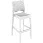 Комплект пластиковых барных стульев Siesta Contract Jamaica Set 4 стеклопластик белый Фото 4