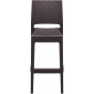 Комплект пластиковых барных стульев Siesta Contract Jamaica Set 4 стеклопластик коричневый Фото 8