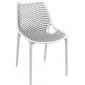 Комплект пластиковых стульев Siesta Contract Air Set 4 стеклопластик белый Фото 4