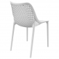 Комплект пластиковых стульев Siesta Contract Air Set 4 стеклопластик белый Фото 5