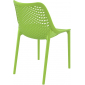 Комплект пластиковых стульев Siesta Contract Air Set 4 стеклопластик зеленый Фото 5
